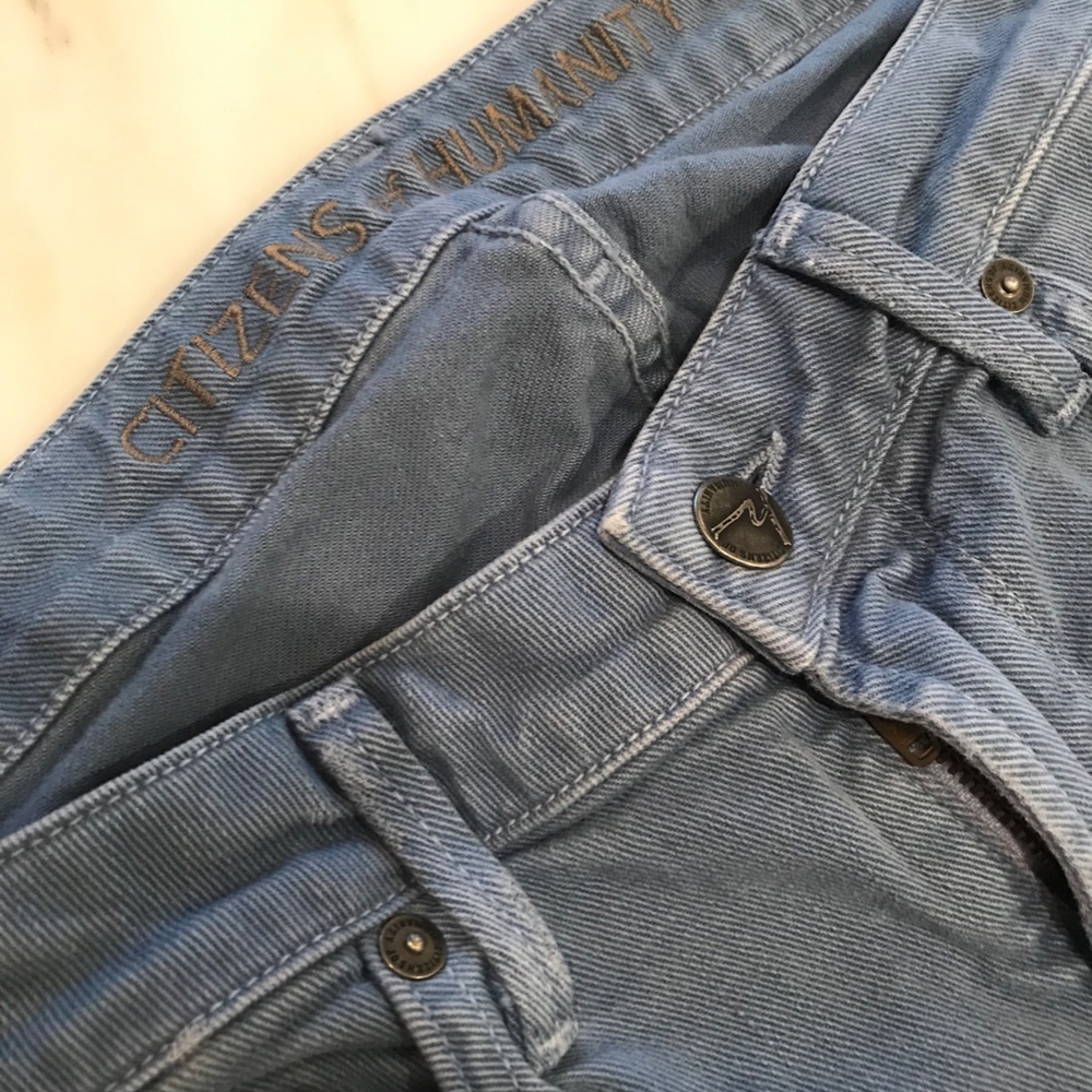Citizens of Humanity Blue Color Wash Skinny Jeans